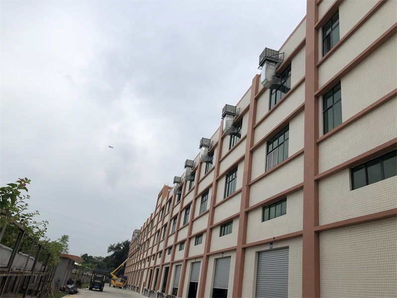 广州教育机构仓储环境空间通风降温案例