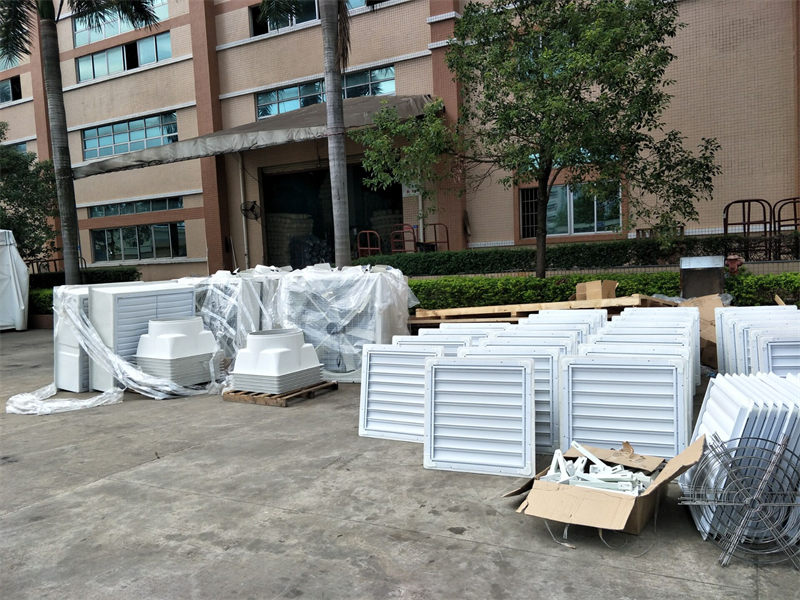 中山纺织车间环境空间通风降温案例