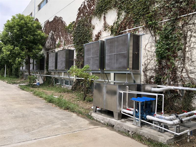 江苏化工化纤车间环境空间通风降温案例