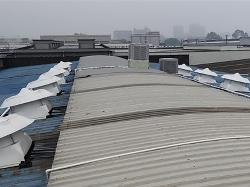 佛山纺织车间环境空间通风降温案例