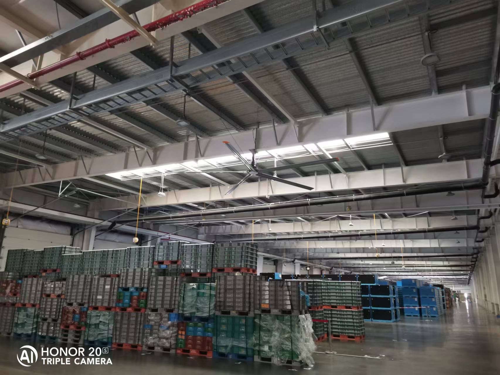 南沙某汽车配件设备公司环境空调通风降温案例
