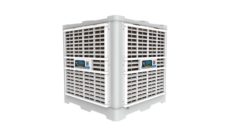 Reinforced external axial flow evaporative air cooler